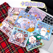 卡通拉链自封袋可爱饰品开学礼物包装 袋礼品小袋子透明口罩密封袋