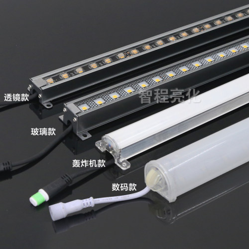 led数码管七彩护栏管铝材线条灯