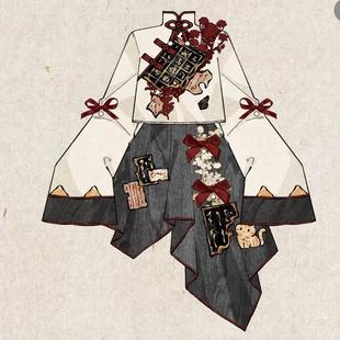 lolita连衣裙原创正版裙子doll感lo裙意向金预约10R抵30尾款