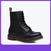马丁靴男高帮英伦风8孔1460中帮工装靴子男鞋秋冬季鞋情侣男女靴