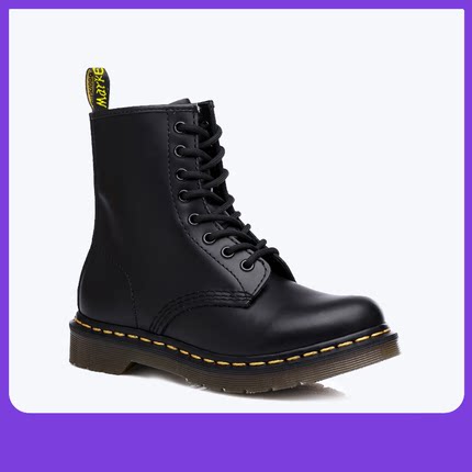 马丁靴男高帮英伦风8孔1460中帮工装靴子男鞋秋冬季鞋情侣男女靴