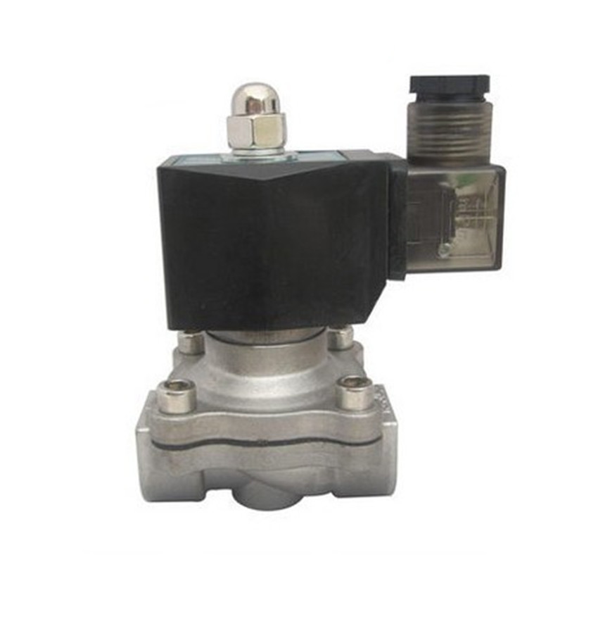 不锈钢常闭电磁阀 1寸DN25  塑封 室外用 防雾水 水阀 气阀 油阀