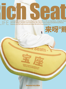 艺术鸭 抱枕沙发 客厅异形靠垫新中式办公室午睡靠枕「宝座」W