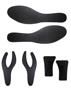 US8ACC篮球鞋跑步鞋碳纤维半掌前叉推进碳板中底抗扭支撑贴片配件