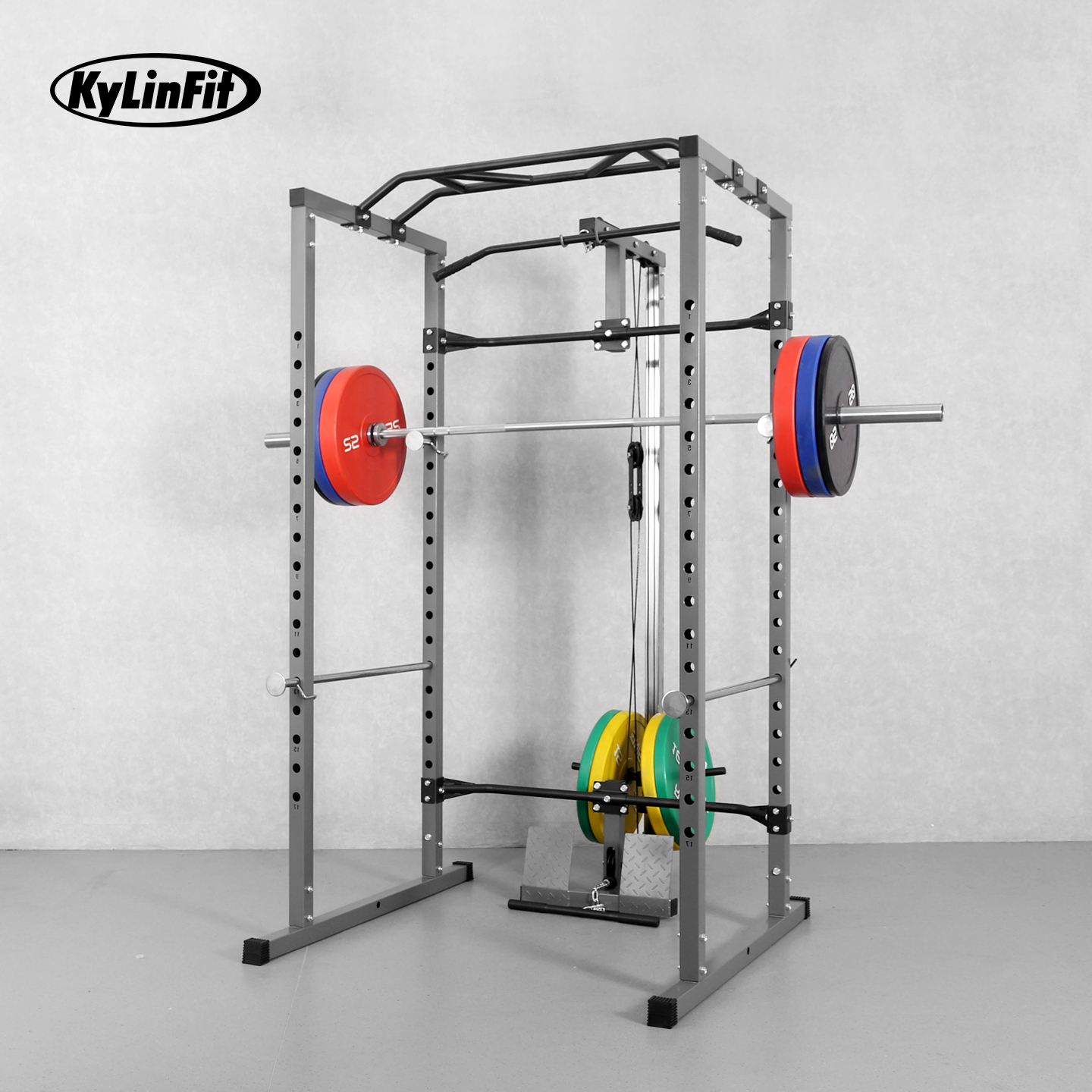 框式杠铃架多功能深蹲架