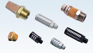 塑料黄铜消声器BSL  PSL  PAL-01 02 03 04 06ABP堵头亚德客型