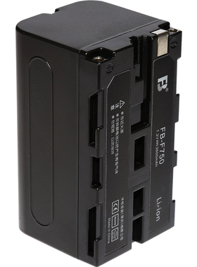 沣标NP-F750电池索尼1500C/2500C NX100 NX3 198P摄像机 VX2100E