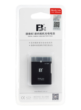 沣标EN-EL14电池适用尼康D3100D3200D3300D3400D5200D5300D5600