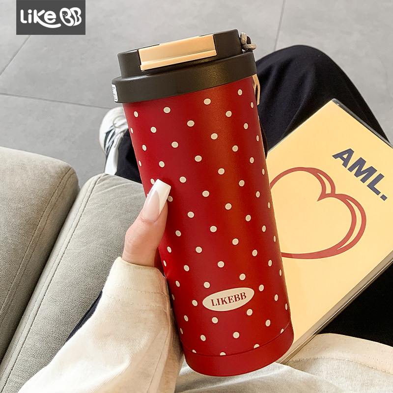 LIKEBB保温杯女生高颜值咖啡杯