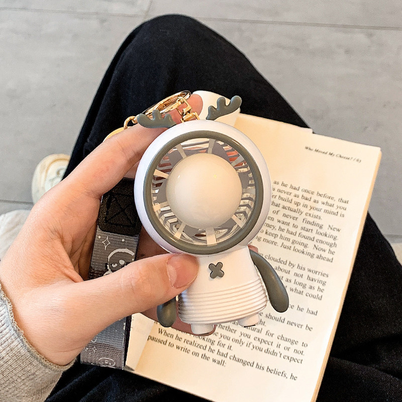 可爱小风扇静音办公室桌上迷你便携式随身小型usb可充电女生手持