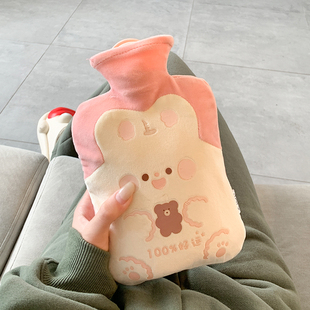可爱热水袋注水暖水袋女学生被窝专用暖宫暖脚灌水暖手宝2025新款