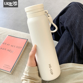 简约保温杯女生大容量水杯女新款 2025女士泡茶办公室不锈钢杯子男