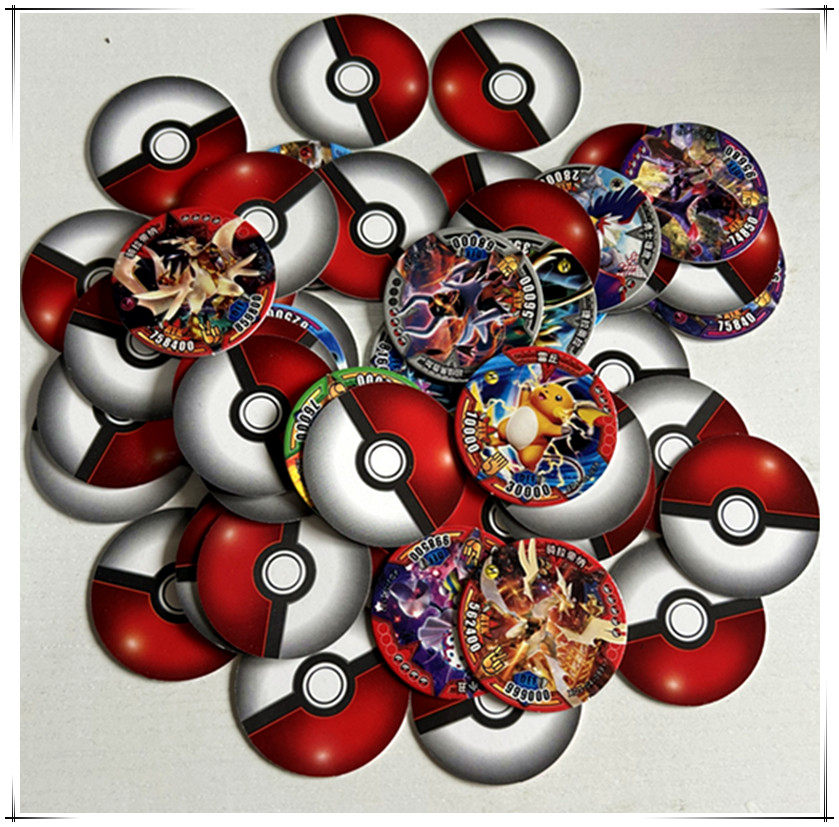 神奇宝贝圆卡神奇宝贝卡片奥特曼圆卡纸圆卡儿童圆卡僵尸圆卡神奇