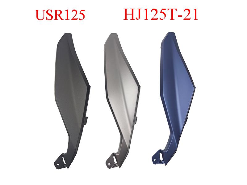 适用豪爵USR125 转向灯 HJ125T-21前围面板装饰板 鱼嘴 大灯外壳