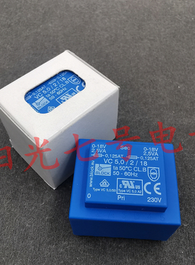德国产 BLOCK VC 5.0/1/18 变压器 230VAC转18V 5VA