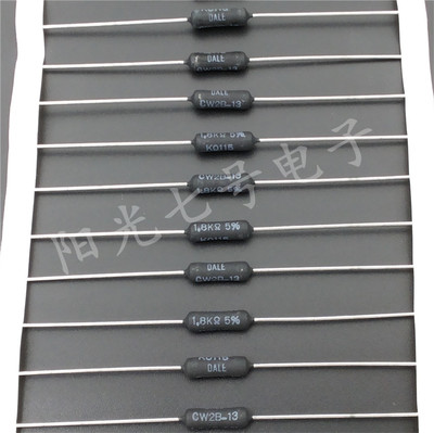DALE CW2B-13 1.8K 3.75W 5% 1800欧 线绕电阻器 1.8KΩ CW-2B