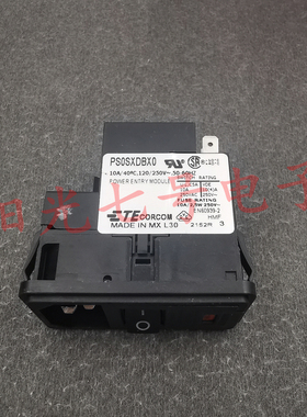 墨西哥产 Corcom PS0SXDBX0 10A TE/泰科 滤波器开关电源插座