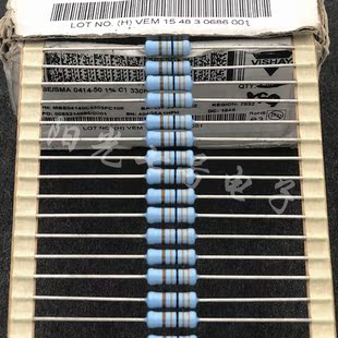 捷克产 VISHAY 威世 MBE0414 1W 330K 金属膜电阻器