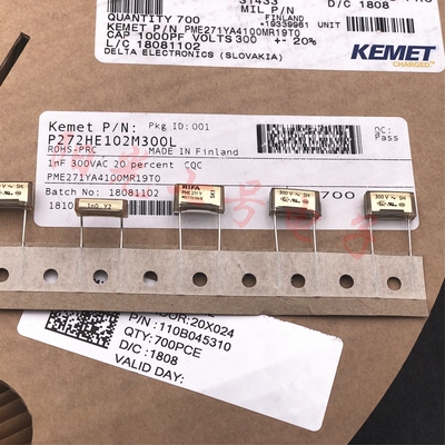 0.001uF 300VAC RIFA PME271Y 1000pF 薄膜电容 1n0 250VAC 102