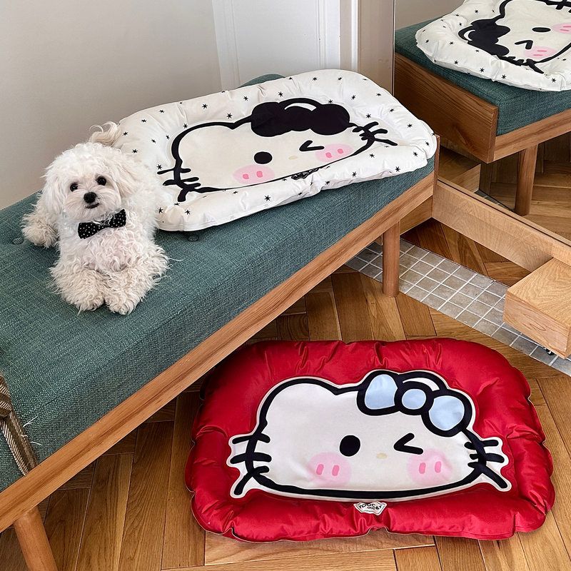 TOOCAT趣味猫猫头宠物冰垫狗狗冰窝猫咪凉垫夏天降温凉席狗窝垫子