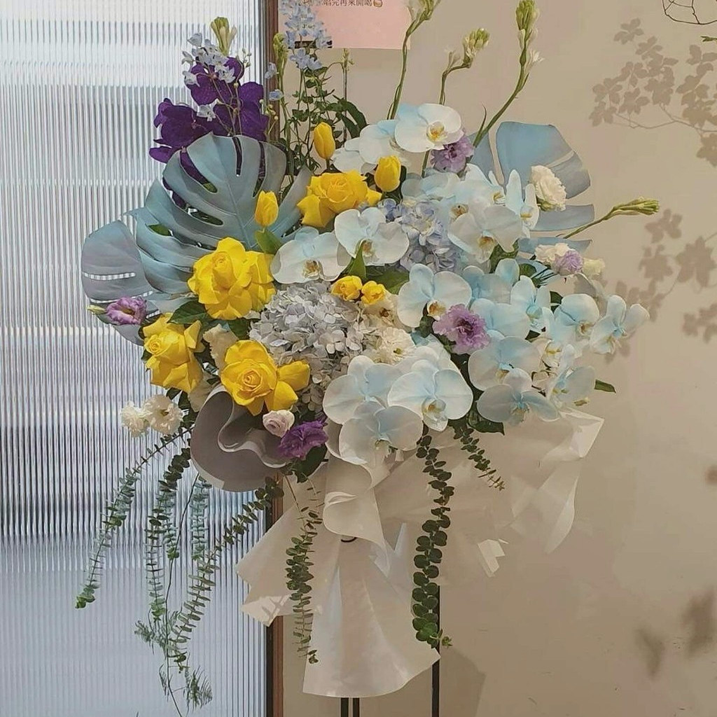 演唱會派對專屬化高腳高架花籃同城台灣花店直发