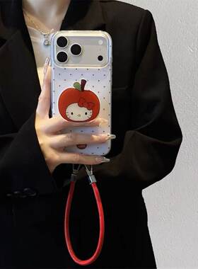 满屏红波点红苹果适用OPPOA15G手机壳女A5A2A1活力版简约A97/A95/A93全包A58x/A72/A56/A55防摔K12K13保护