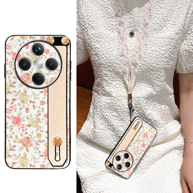 Icool适用findx8玫瑰花保护壳