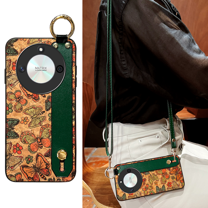 Icool适用荣耀X50木纹复古