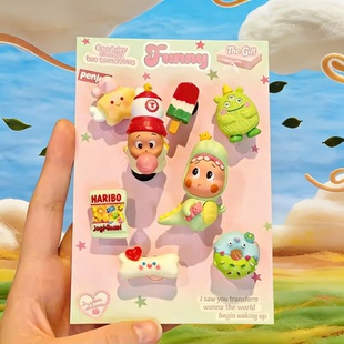 花Cross卡洛驰 饰扣diy配件星星人鞋 适配Crocs洞洞鞋 配饰卡骆驰装