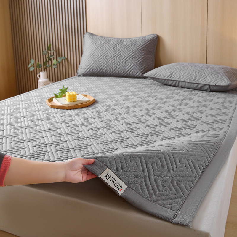 A类全棉老粗布凉席护垫单件新款纯棉床褥榻榻米软垫卧室凉席垫,床上用品,床垫/床褥/床护垫/榻榻米床垫,淘宝优惠券,粉丝福利购,淘宝优惠卷