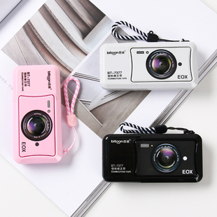 修正带学生办公文具创意趣味搞怪相机涂改带改错带改正带卡通可爱