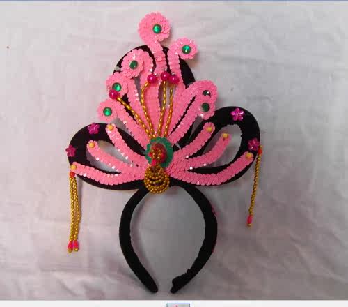 戏曲头饰 表演头饰 假发 花旦丫鬟小姐头饰 秋香头饰 TS85