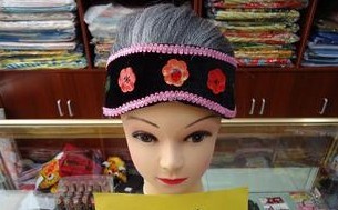 古装表演装舞台装演出帽 媒婆帽 古代老夫人帽子 刘姥姥帽子