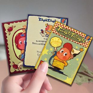 48张ins风治愈系我们都是星星人卡片周边语录小卡明信片收藏