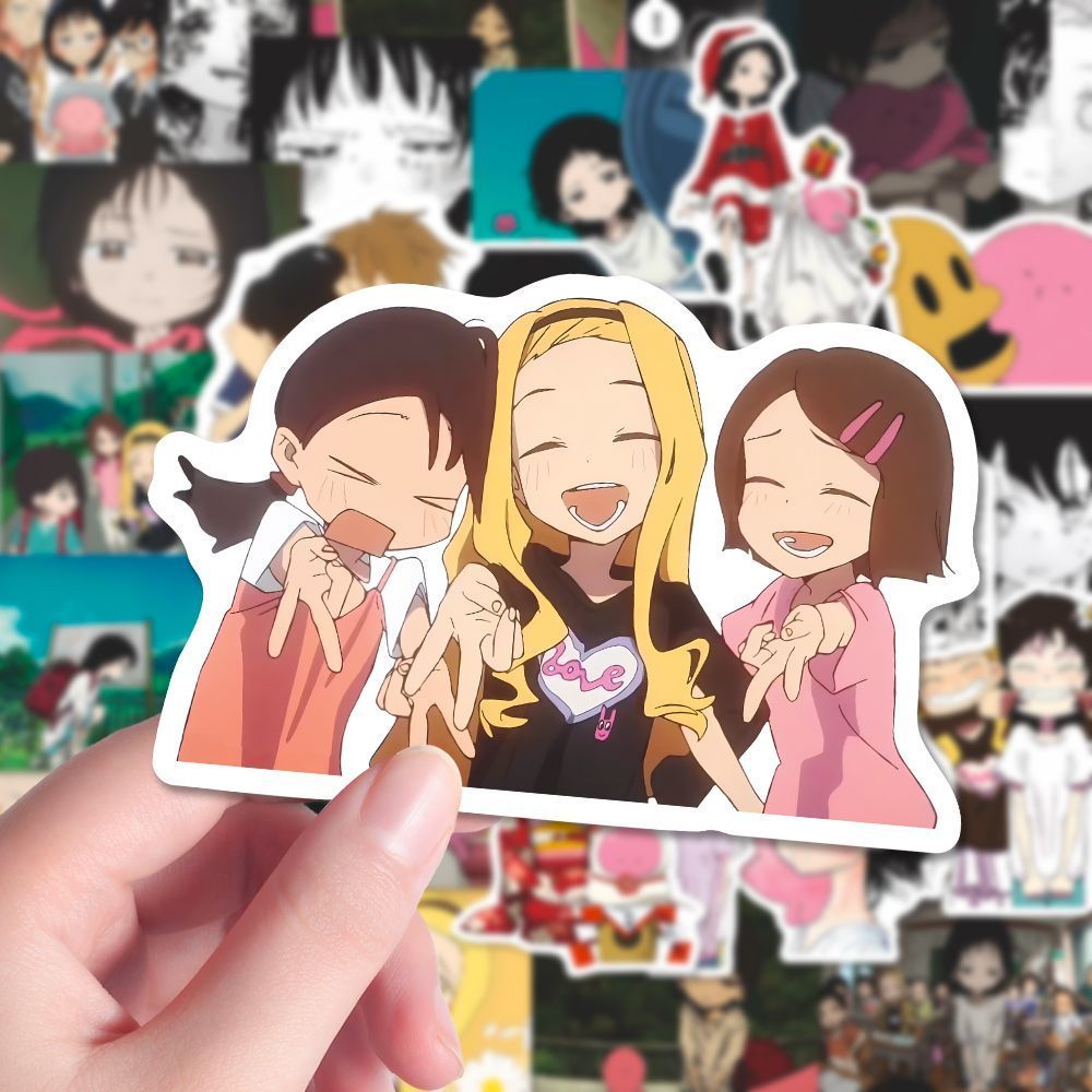 98张章鱼噼的原罪贴纸二次元漫画久世静香同人周边贴画手账装饰