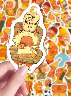 168张我们都是星星人贴纸二次元卡通可爱周边diy笔记本手账粘贴