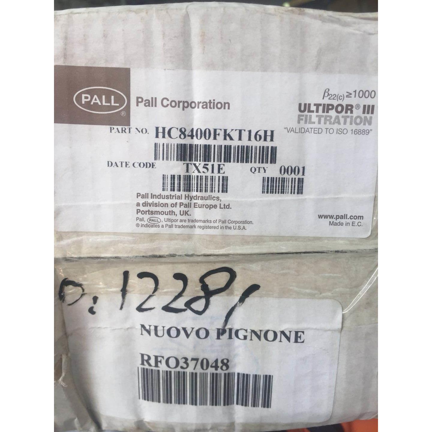 PALL CORPORATION HC8400FKT16H TX51E