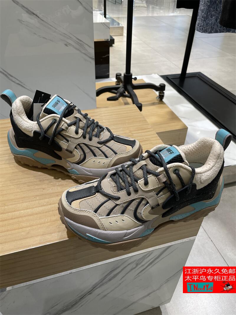 太平鸟男装春季专柜休闲运动鞋时尚男鞋潮流鞋子港风韩 B2ZDB1115