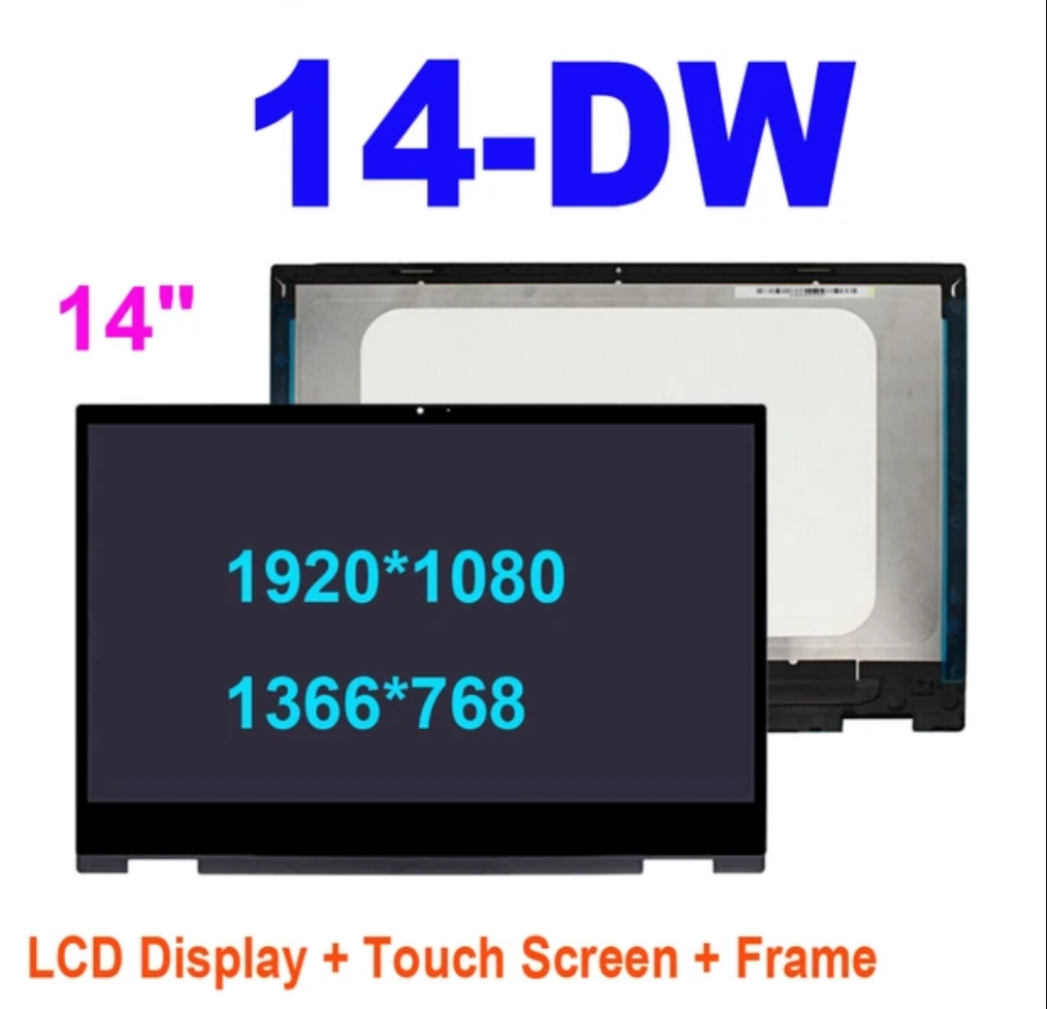 HP惠普Pavilion X360 14-DW 14M-DW 14T-DW  触摸液晶显示屏总成