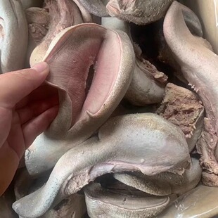 全熟黄牛杂 新鲜全熟黄牛舌 牛口条 1斤价格