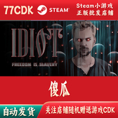傻瓜正版 Steam游戏CDKey激活码 自动发货IDIOT