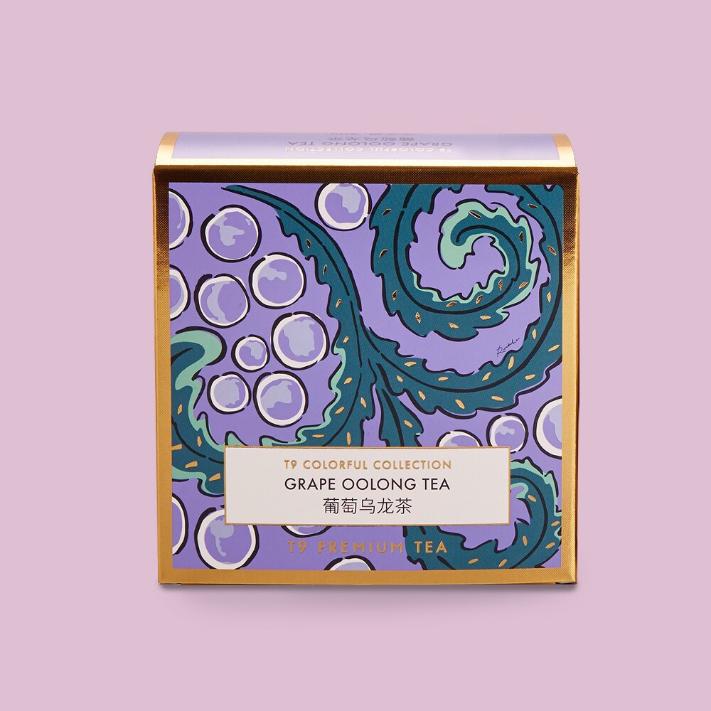 新货T9大金罐葡萄乌龙茶水晶葡萄组合花茶水果花果茶伴手礼茶
