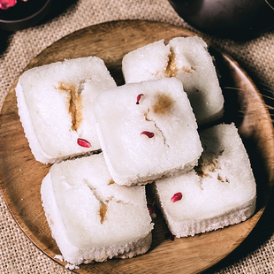 良中良茶糕肉糕方糕10块鲜肉糕包装新市湖州特产古镇小糕点代早餐