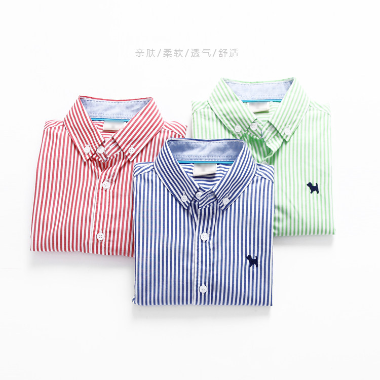 Chemise garcon à manche longue - Ref 2074772 Image 1