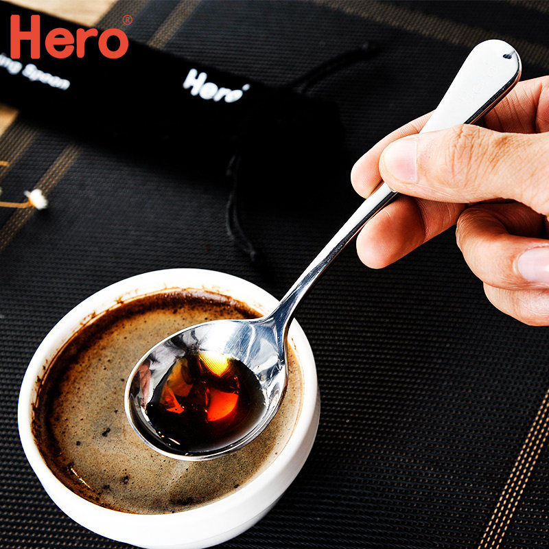 Hero Mug Coffee spoon 304 Stainless steel texture of material portable Storage bag hygiene Independent designin the Tableware , Coffee , Coffee spoon  category - from Buy2taobao.com to provide professional Taobao agent buy service