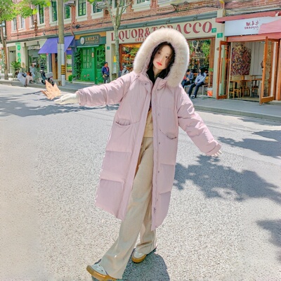 雪莉shirley白鸭绒 中国结羽绒服女冬季2025新款中长款加厚外套潮