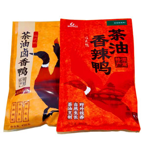 舜华香辣山茶油鸭整鸭山茶油新品
