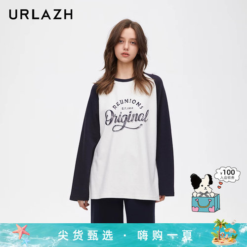 urlazh/有兰复古插件长袖T