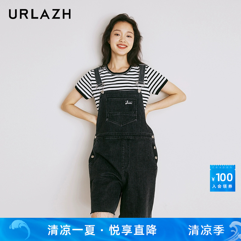 urlazh/有兰休闲背带裤