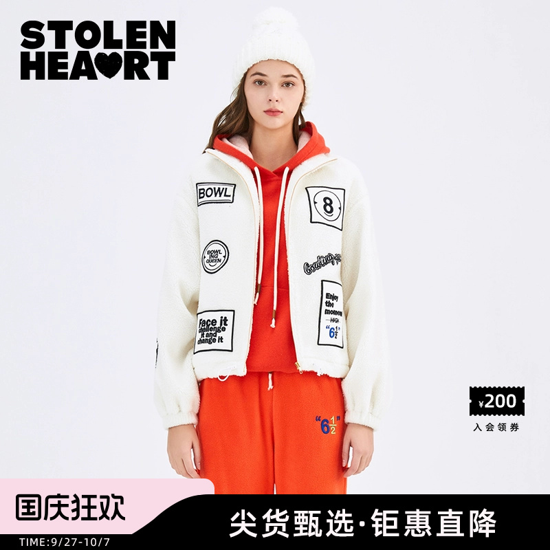 STOLENHEART时尚毛绒外套